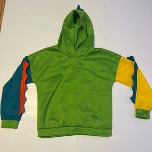 Runs smaller. Fits like girls medium. MAYBE large.